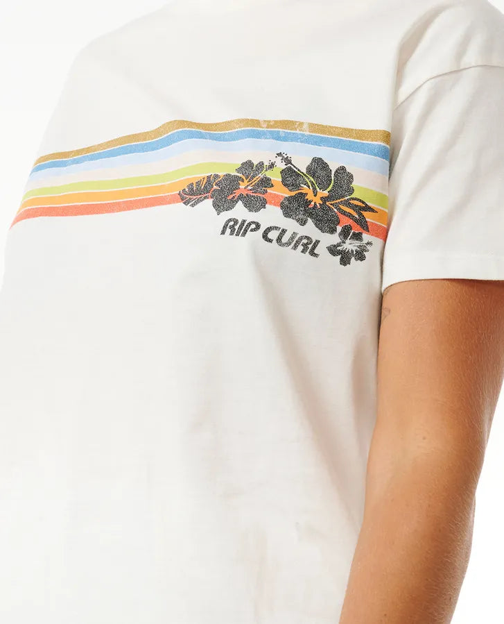 Rip Curl Hoffman V Neck Tee Camiseta Mujer