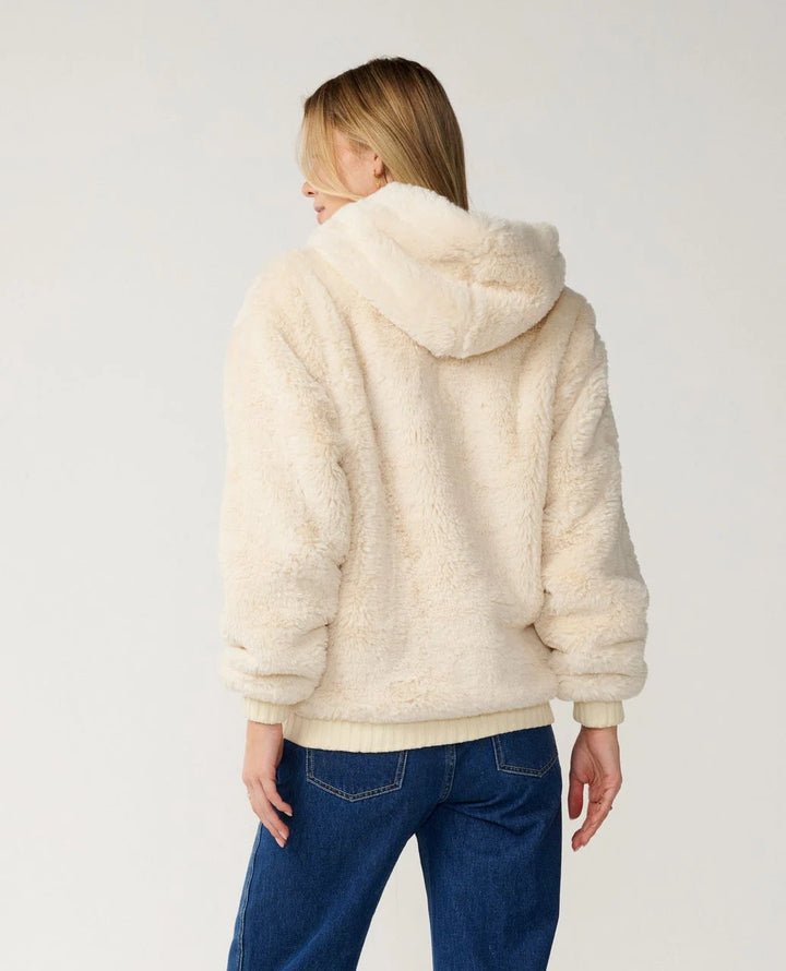 Rip Curl Bossa Nova Fluffy Forro Polar con Cremallera y Capucha Mujer