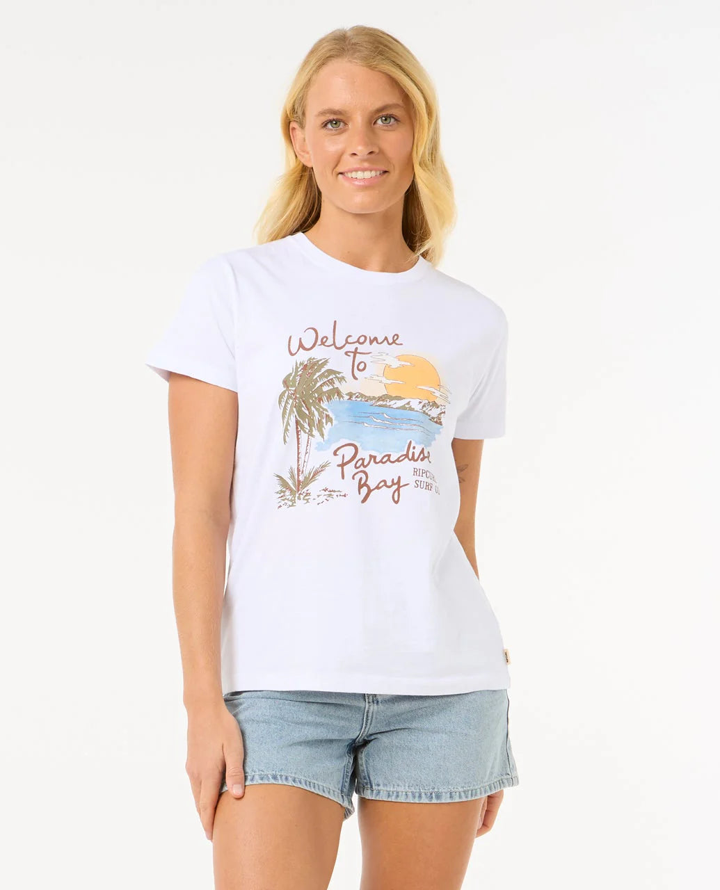 Rip Curl Paradise Bay Standard Camiseta De Mujer