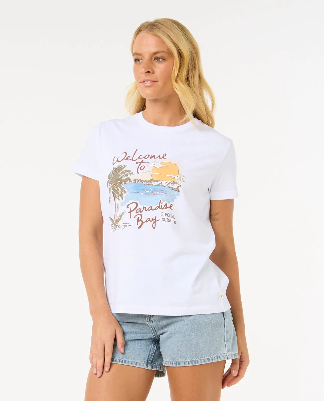 Rip Curl Paradise Bay Standard Camiseta De Mujer