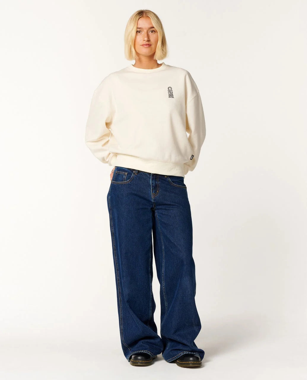 Rip Curl Search Series Vaporcool Sudadera de cuello redondo Mujer