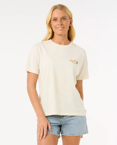 Rip Curl Relax Cala Vadella  Tee Camiseta Mujer