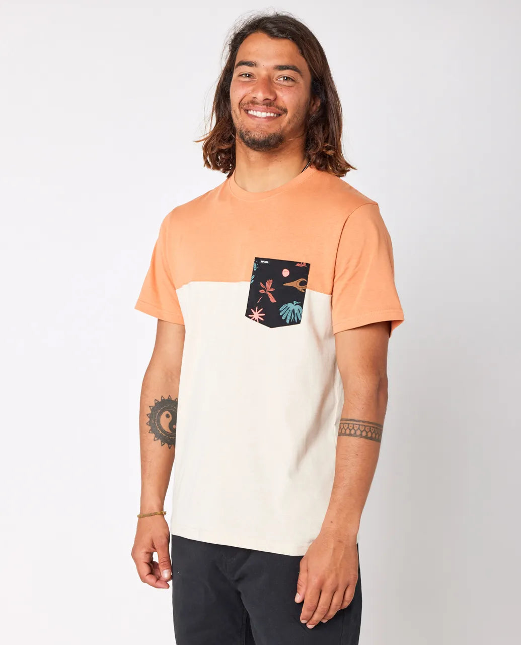 Rip Curl Inda Pocket Camiseta Hombre