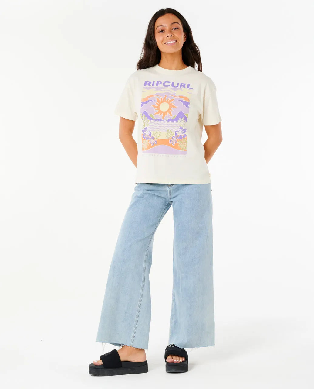 Rip Curl  Dune Dancer Relaxed Camiseta Mujer