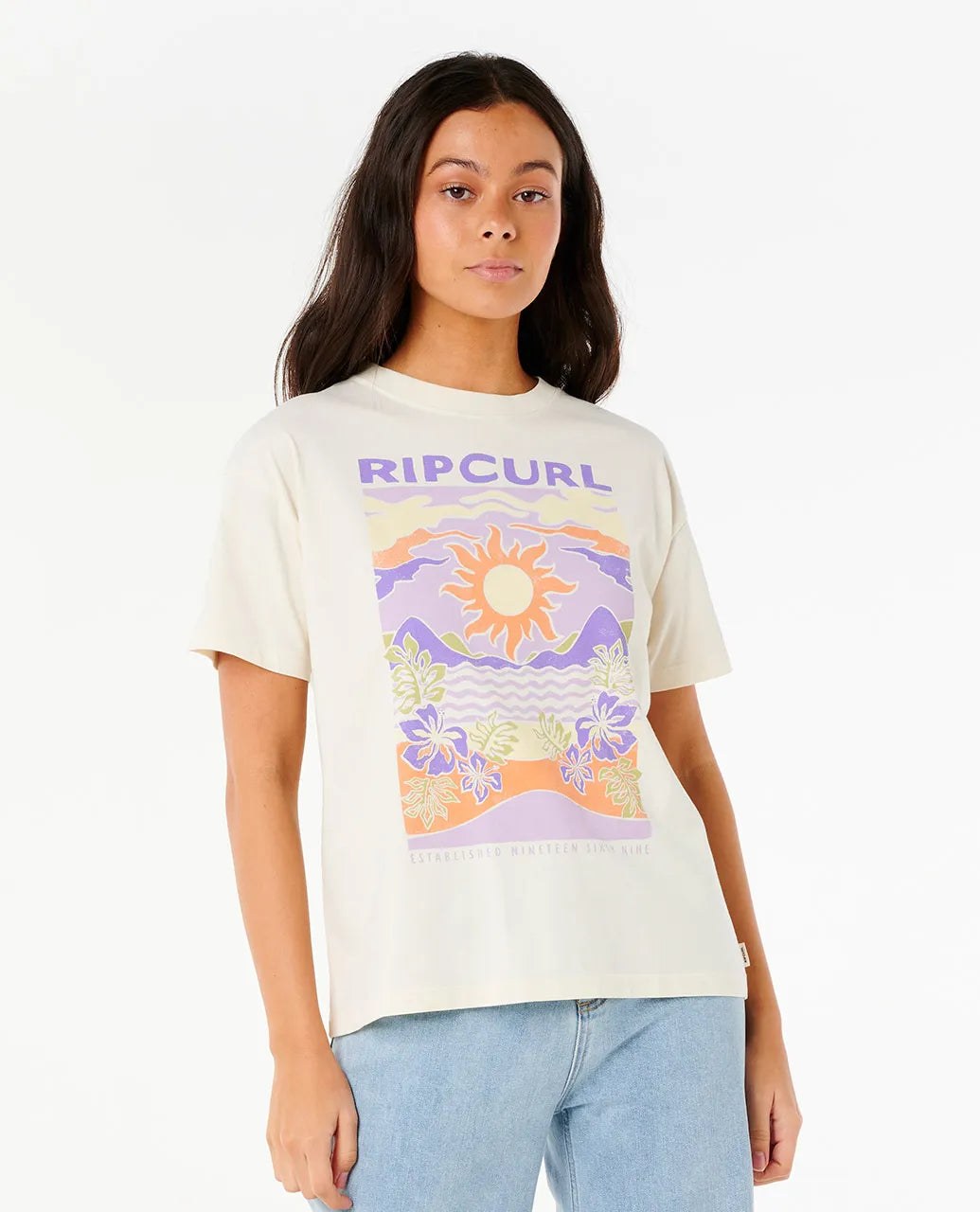 Rip Curl  Dune Dancer Relaxed Camiseta Mujer