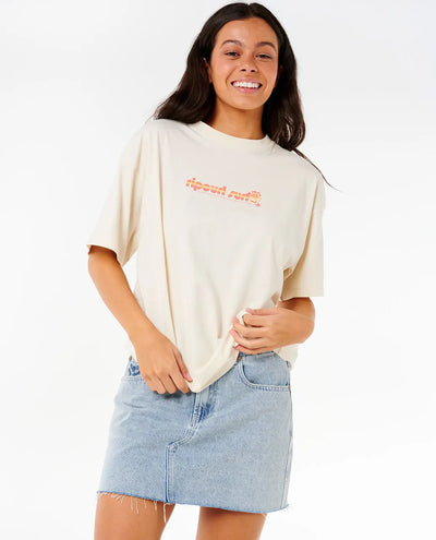 Rip Curl Neon Isles Heritage Tee Camiseta Mujer