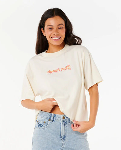 Rip Curl Neon Isles Heritage Tee Camiseta Mujer