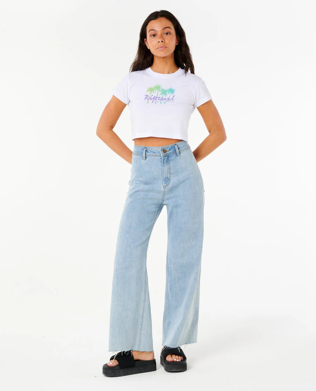 Rip Curl Es Vedra Baby Camiseta De Mujer