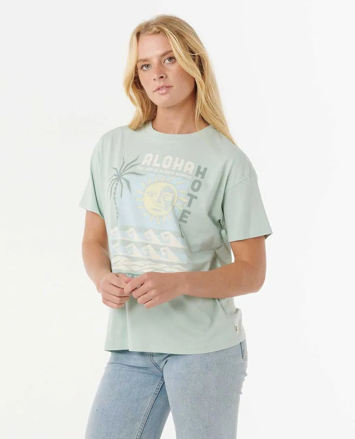 Rip Curl Aloha Hotel Camiseta Mujer