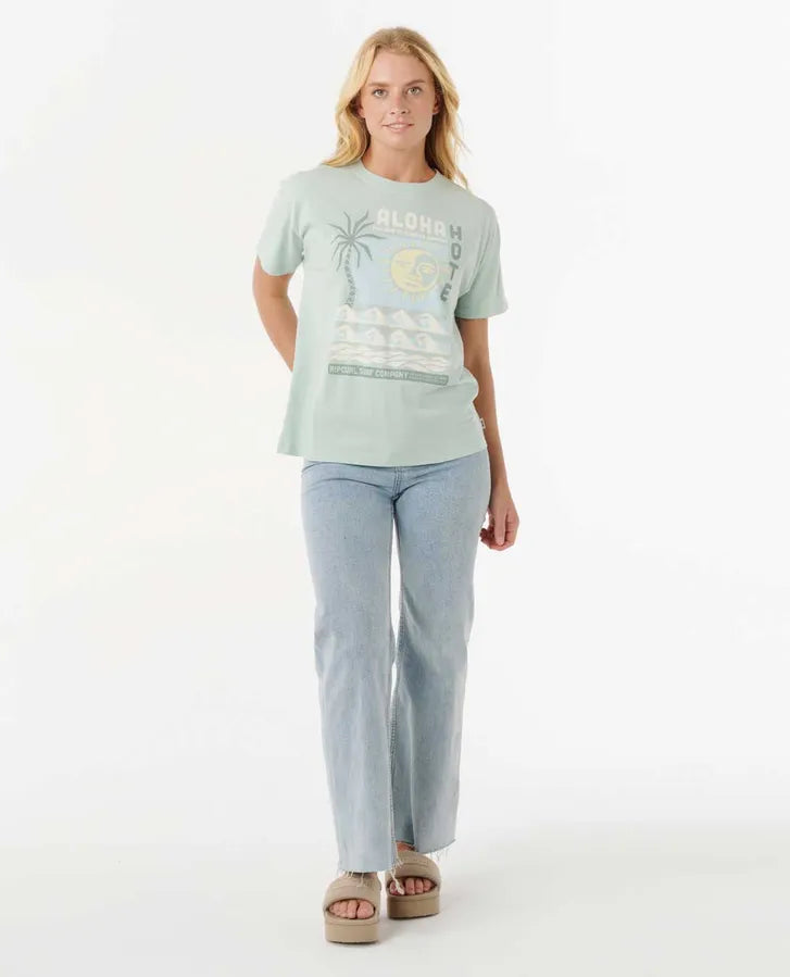 Rip Curl Aloha Hotel Camiseta Mujer