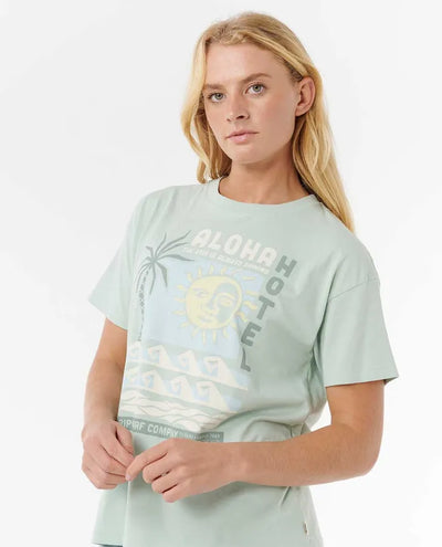 Rip Curl Aloha Hotel Camiseta Mujer