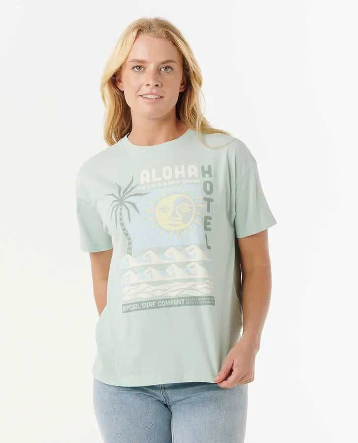 Rip Curl Aloha Hotel Camiseta Mujer