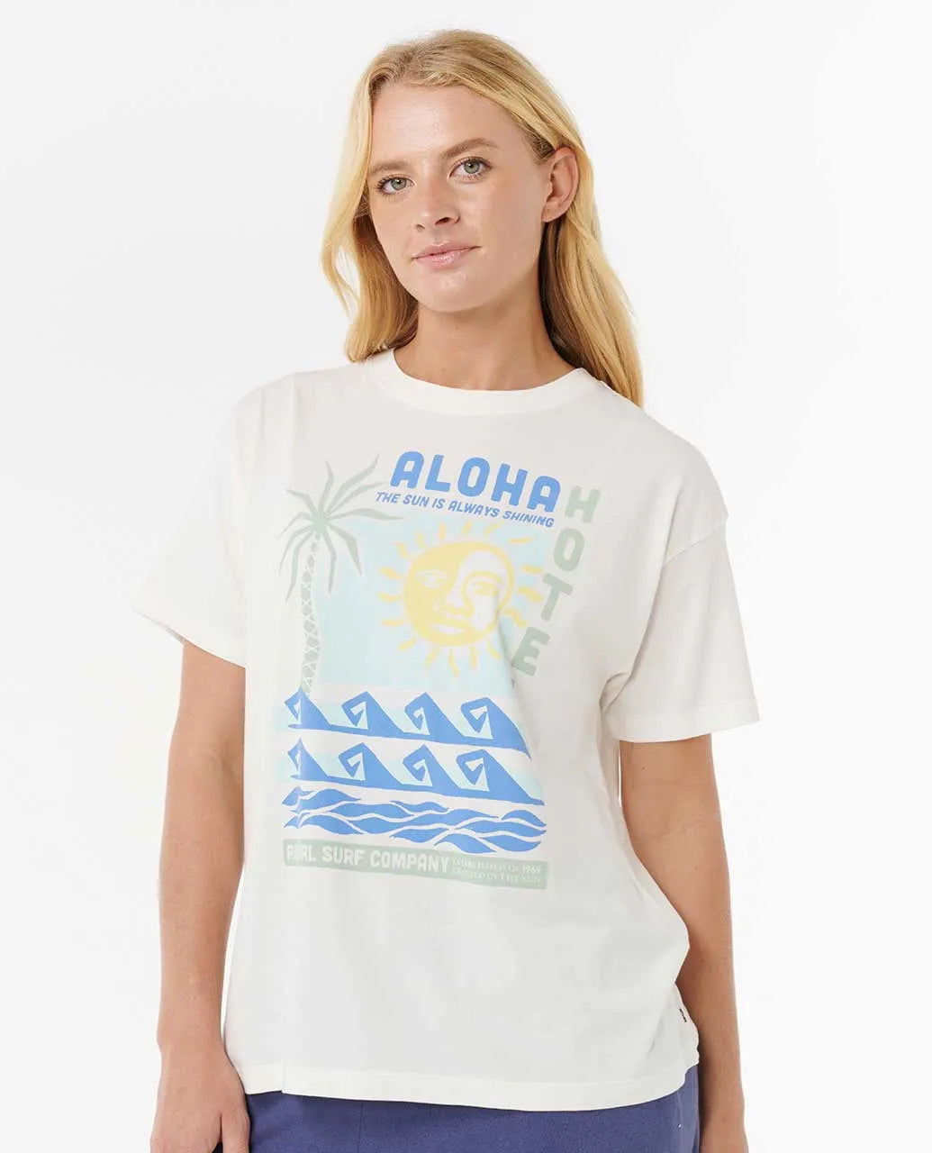 Rip Curl Aloha Hotel Camiseta Niña