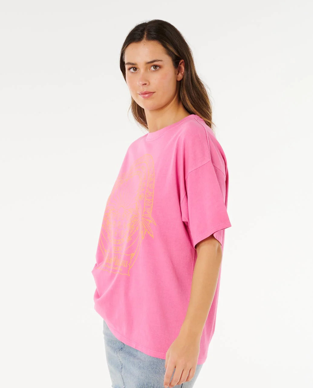 Rip Curl Hotel Malibu Heritage Tee Camiseta Mujer