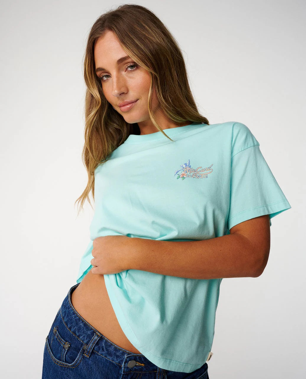 Rip Curl Saloon Relaxed Tee Camiseta Mujer