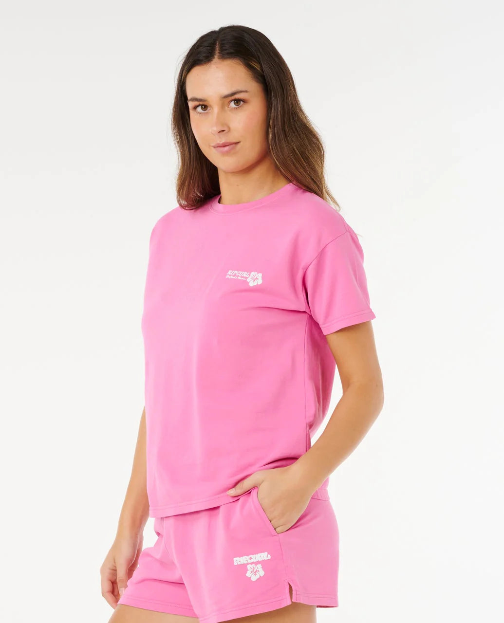 Rip Curl Surf Puff Party Pack Relaxed Tee Camiseta Mujer