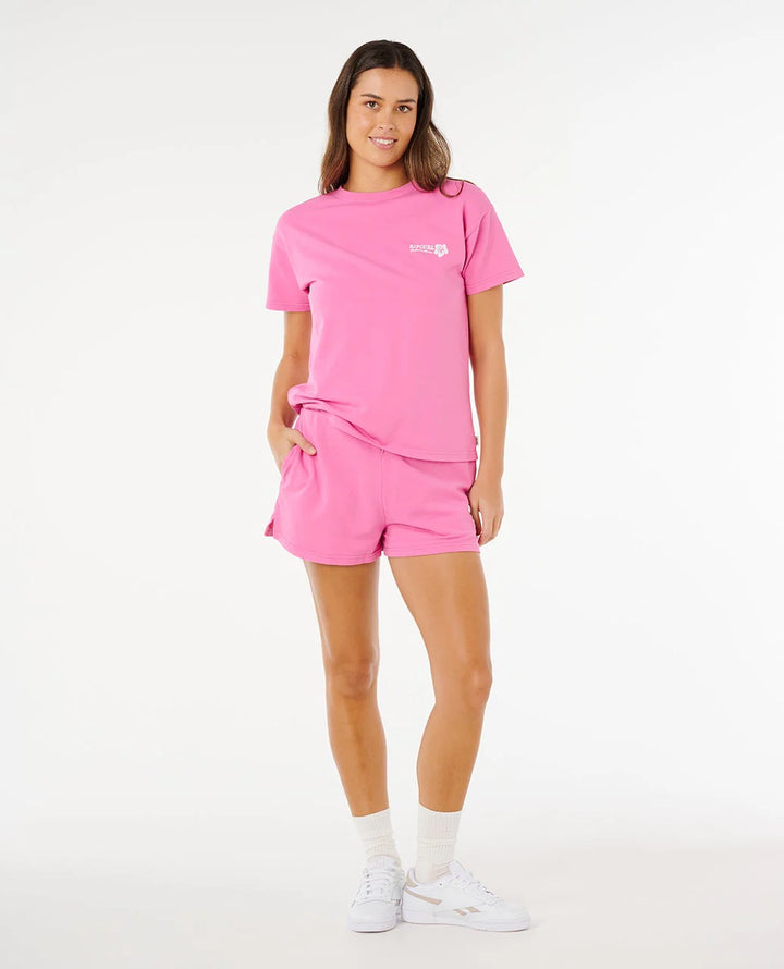 Rip Curl Surf Puff Party Pack Relaxed Tee Camiseta Mujer