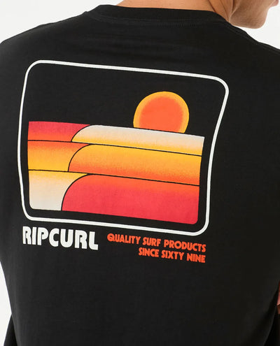 Rip Curl Surf Revival Stacked Tee Camiseta Hombre