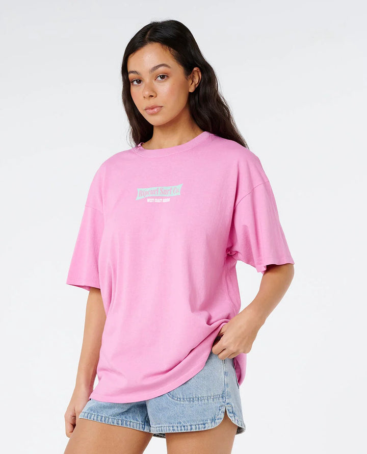 Rip Curl West Coast Heritage Tee Camiseta Mujer