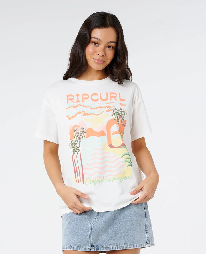Rip Curl Half Moon Bay Relaxed Tee Camiseta Mujer