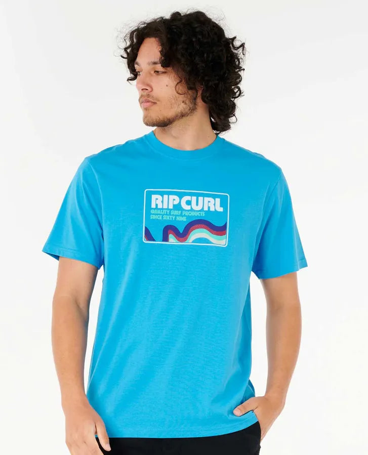Rip Curl Swirl Surf Revival Tee Camiseta Hombre