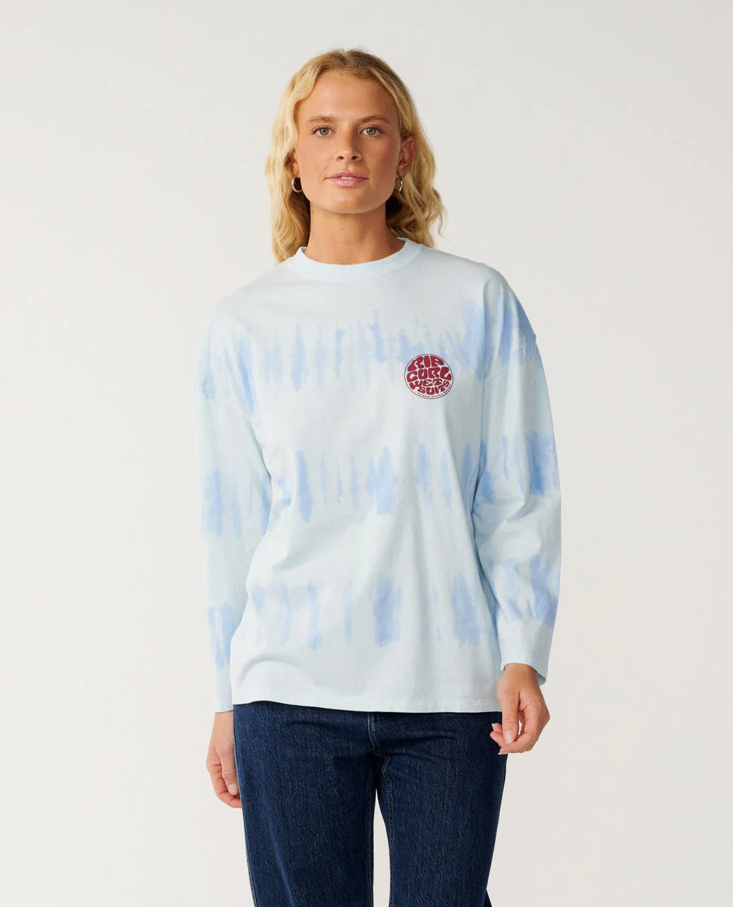 Rip Curl Stephanie Gilmore Tie Dye LS Tee Camiseta Mujer Manga Larga