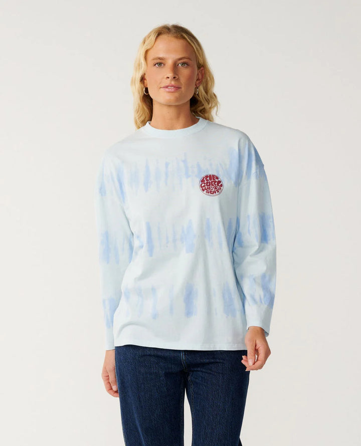 Rip Curl Stephanie Gilmore Tie Dye LS Tee Camiseta Mujer Manga Larga