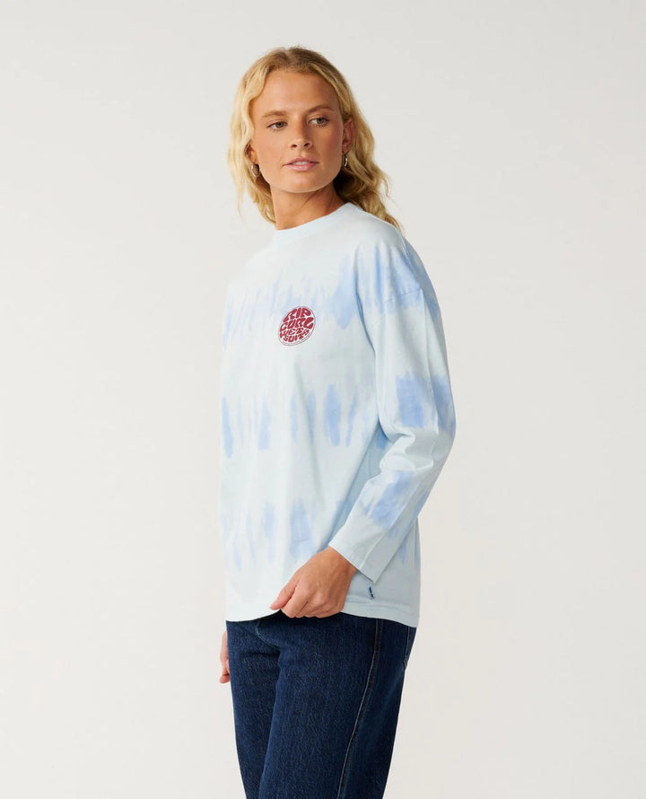 Rip Curl Stephanie Gilmore Tie Dye LS Tee Camiseta Mujer Manga Larga