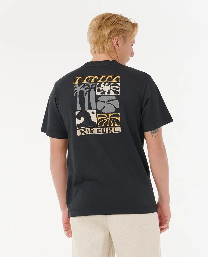 Rip Curl Artist of The Search  Ty Williams Coastline Camiseta Hombre