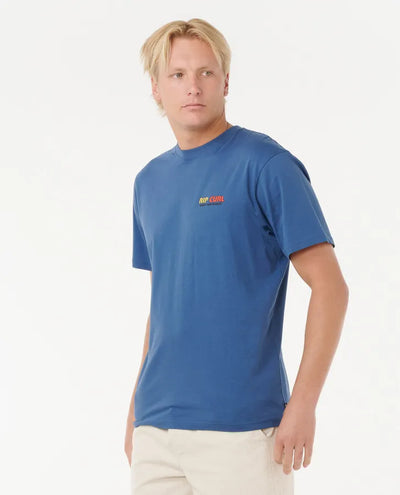 Rip Curl Surf Revival Lined Up Camiseta Hombre