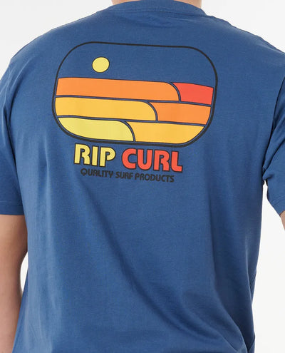 Rip Curl Surf Revival Lined Up Camiseta Hombre