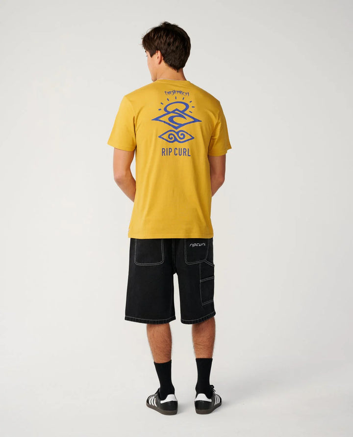 Rip Curl Search Icon Camiseta Hombre