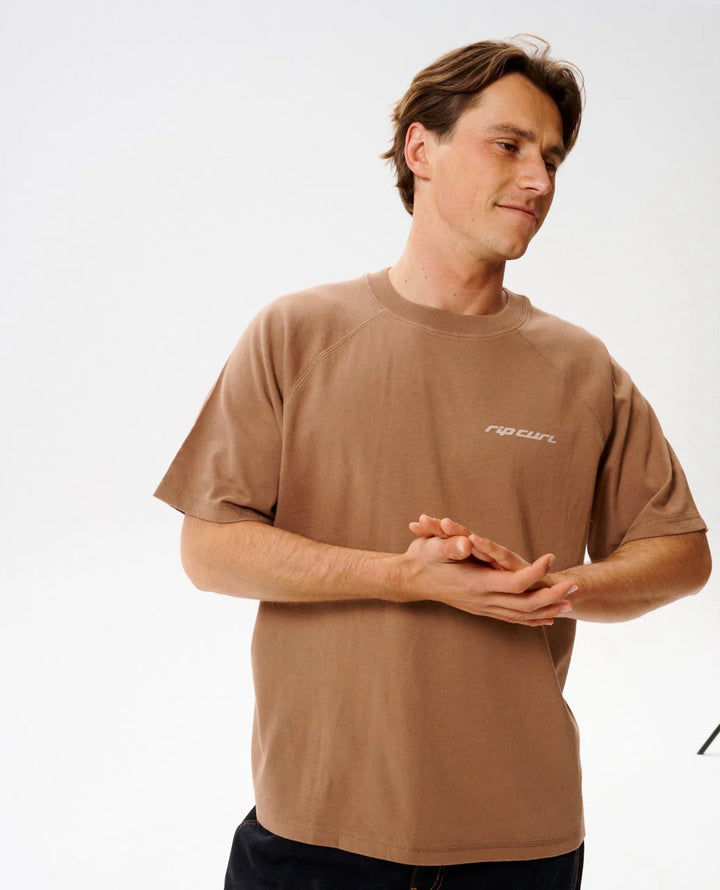 Rip Curl Inner Visions Flogged Tee Camiseta Hombre