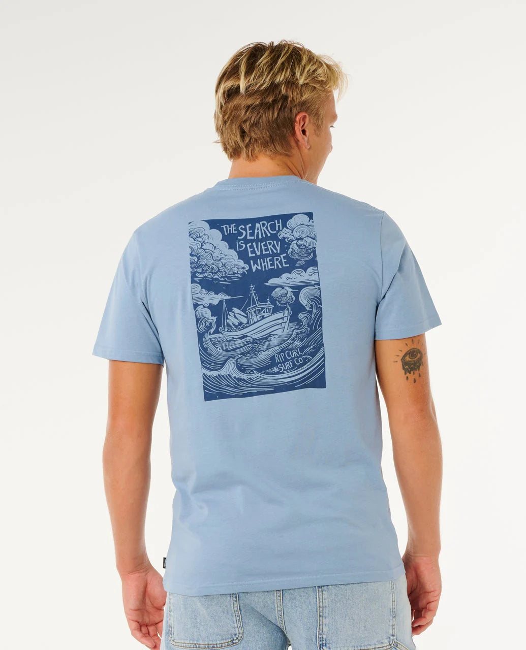 Rip Curl Keep On Trucking SS Camiseta Hombre