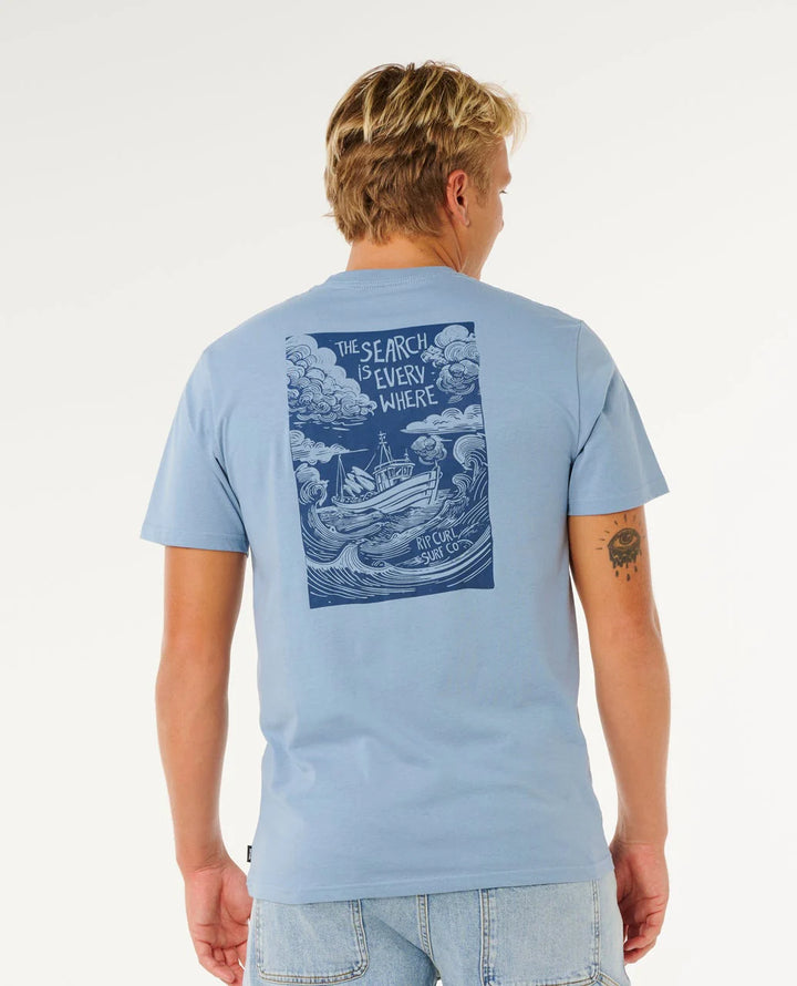 Rip Curl Keep On Trucking SS Camiseta Hombre