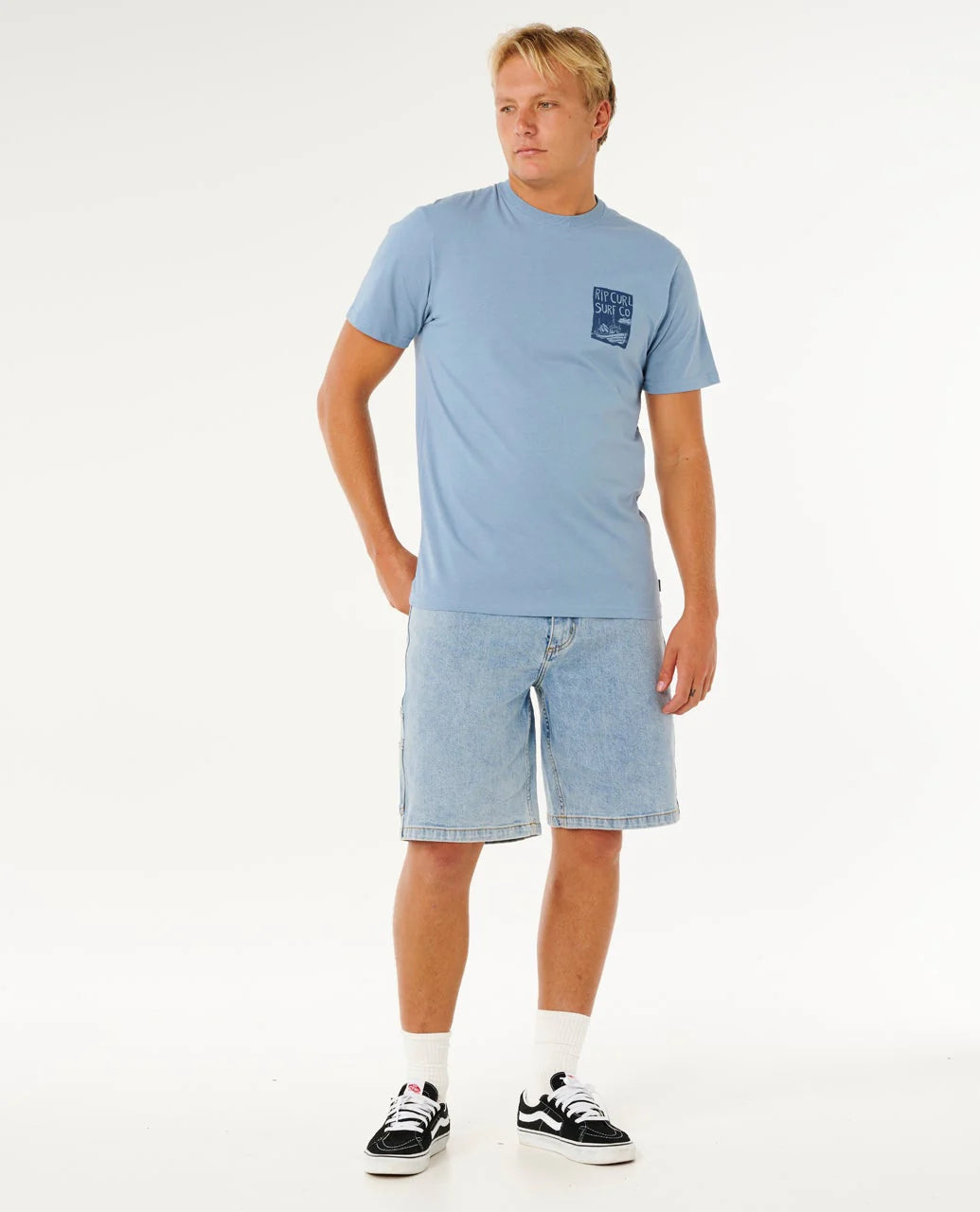 Rip Curl Keep On Trucking SS Camiseta Hombre