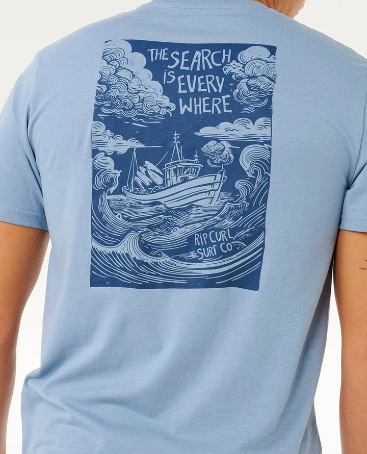 Rip Curl Keep On Trucking SS Camiseta Hombre