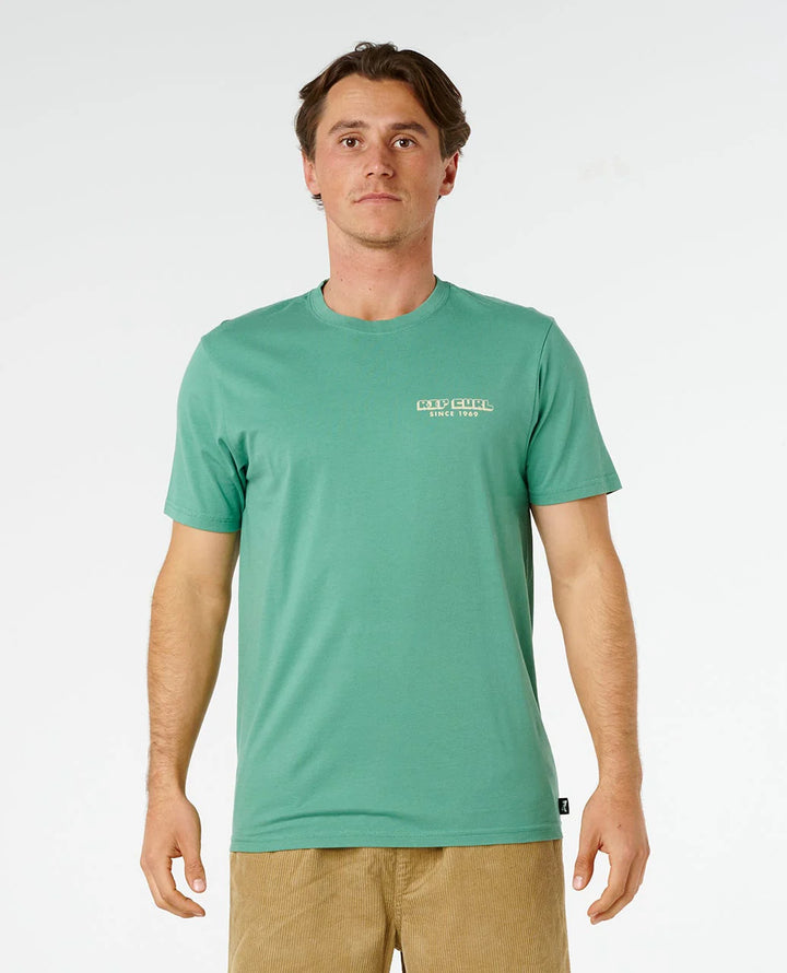 Rip Curl Aots Sailboat Tee Camiseta Hombre