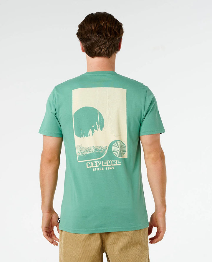 Rip Curl Aots Sailboat Tee Camiseta Hombre
