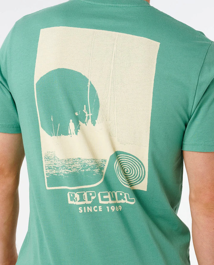 Rip Curl Aots Sailboat Tee Camiseta Hombre