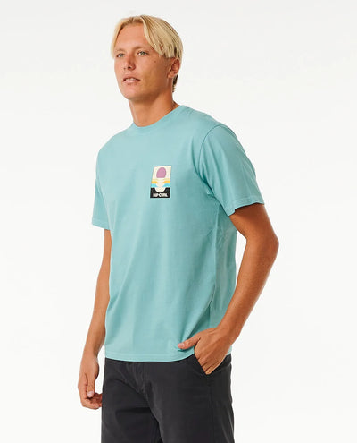 Rip Curl Surf Revivial Peaking Camiseta Hombre