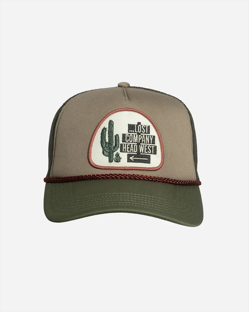 Lost Head West Trucker Gorra Hombre