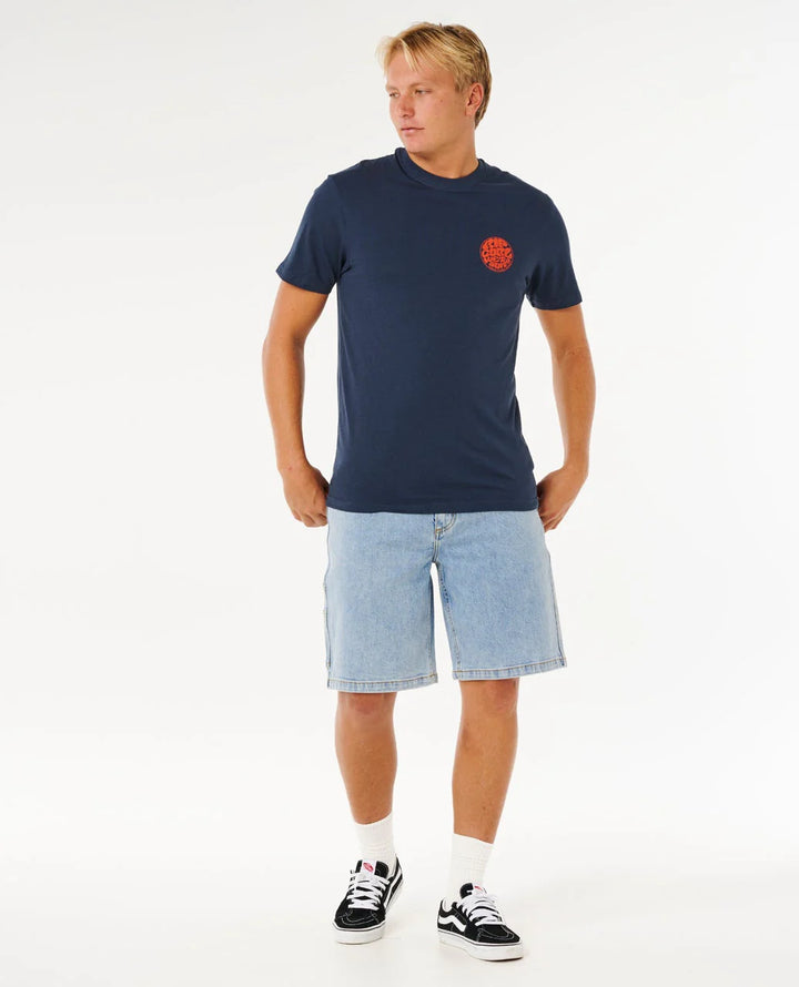 Rip Curl Wettie Icon Tee Camiseta Hombre