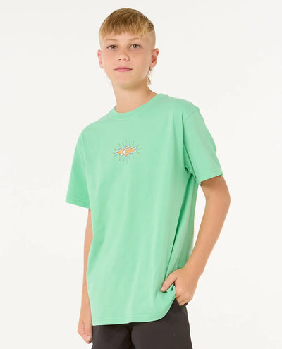 Rip Curl Raw Energy Skull Tee Camiseta Niño