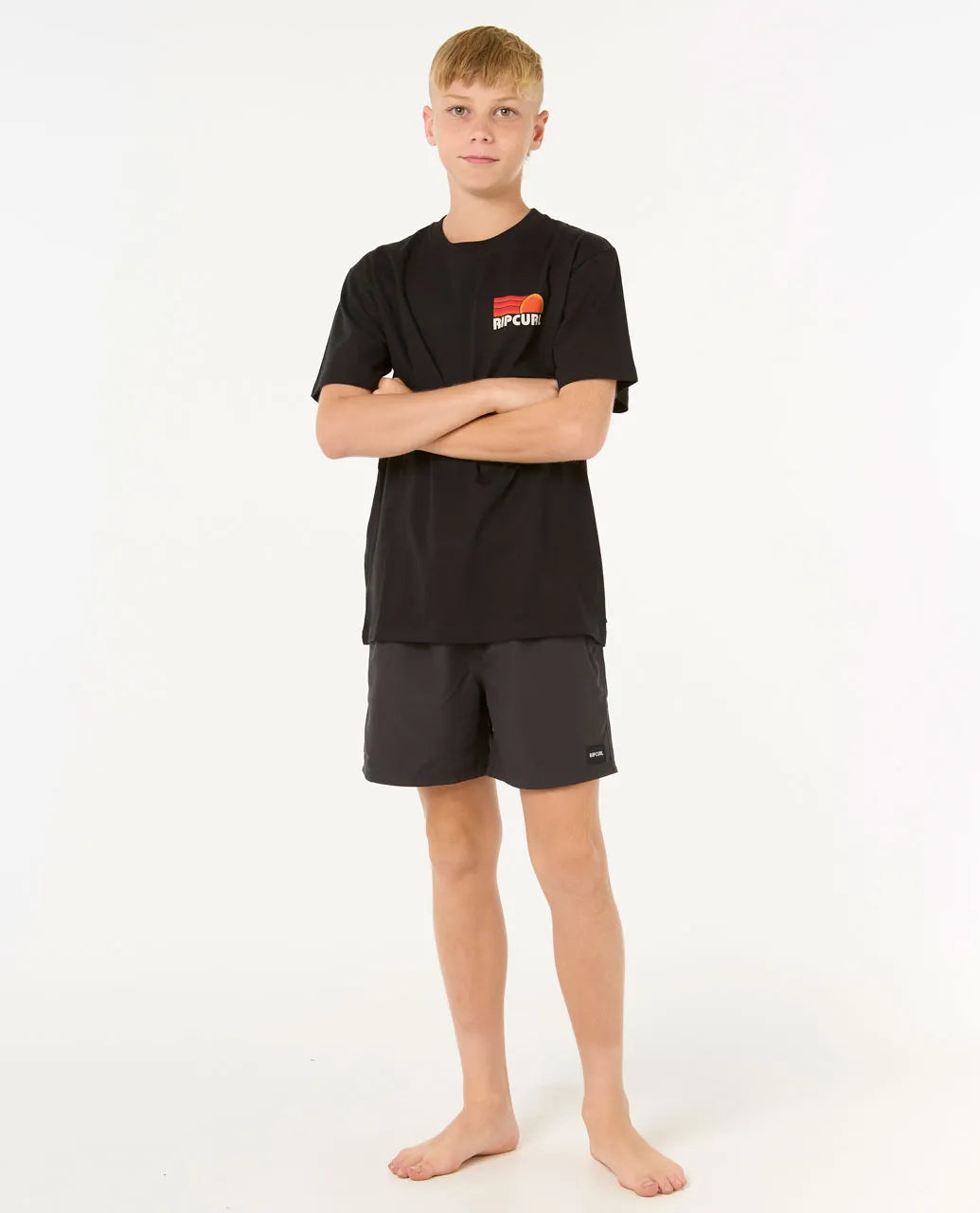 Rip Curl Surf Revival Stacked Tee Camiseta Niño