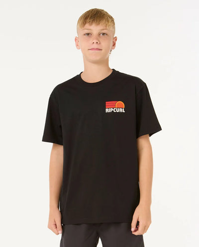 Rip Curl Surf Revival Stacked Tee Camiseta Niño