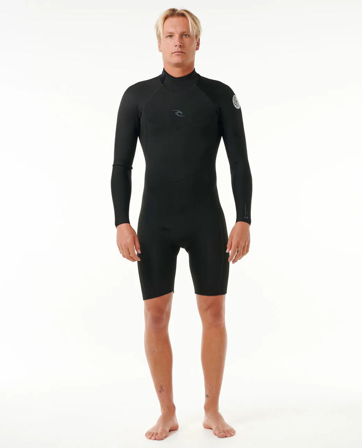 Rip Curl Dawn Patrol 2mm Back Zip Long Sleeve Neopreno Corto Hombre