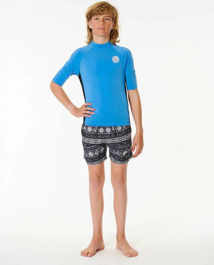 Rip Curl Icons Brushed Licra Manga Corta Niño 50+