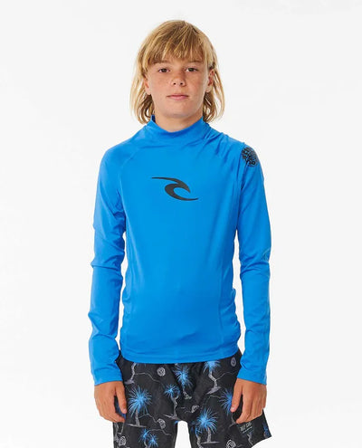 Rip Curl Brand Wave UPF Licra Manga Larga Niño