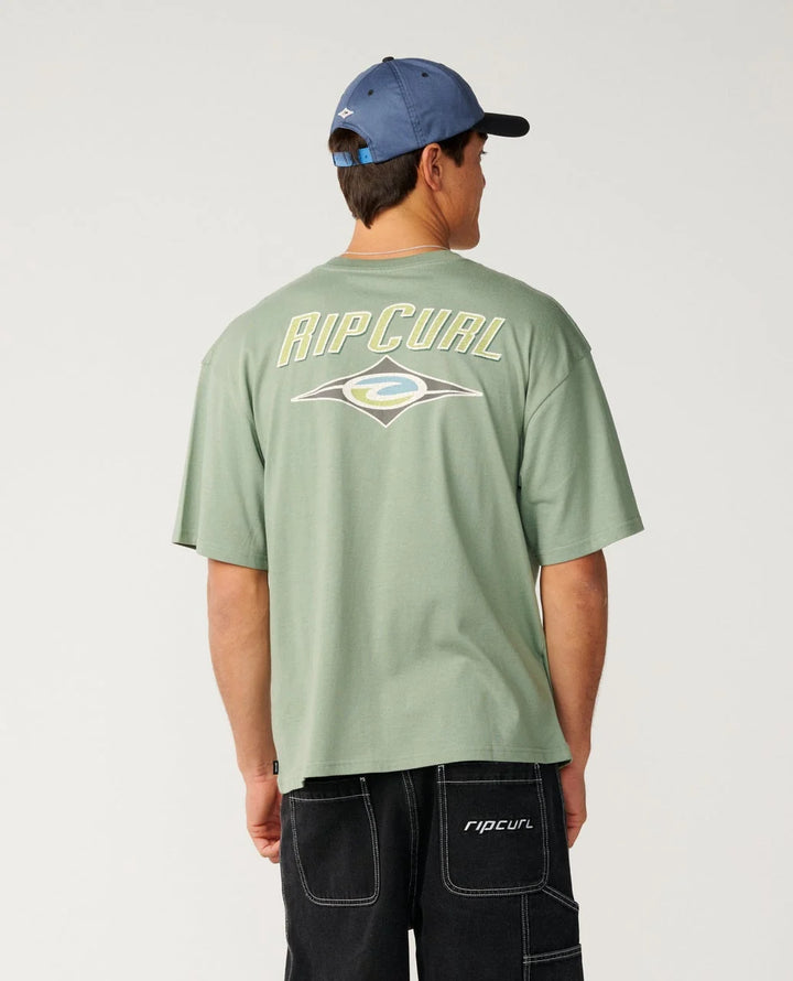 Rip Curl Camiseta Heritage Icon Hombre